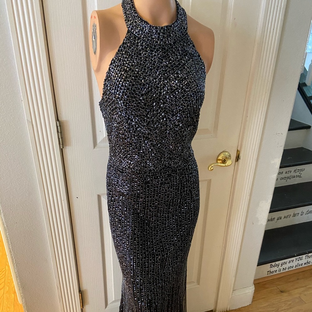 Black sequin dress beautiful only worn once